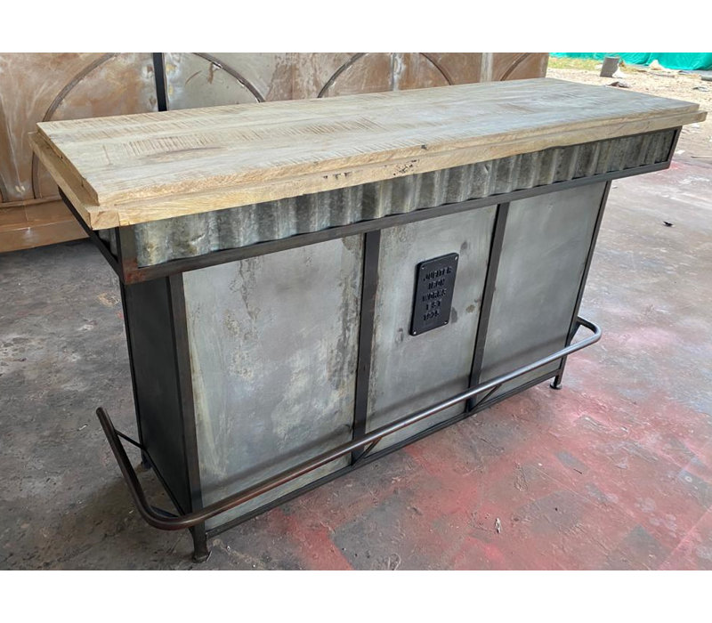 Unique Gifts and Furnishings Metal Home Bar Wayfair